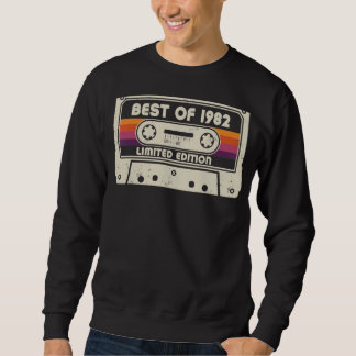 Best of 1982 40. Geburtstagskassettenband Sweatshirt