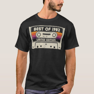 Best of 1982 40. Geburtstagskassettenband T-Shirt