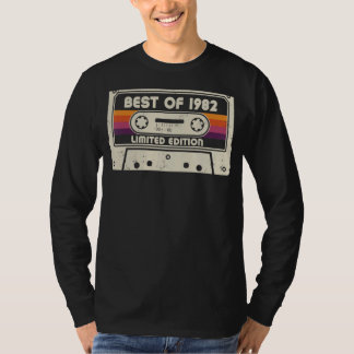 Best of 1982 40. Geburtstagskassettenband T-Shirt
