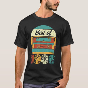 Best of 1986 36. Geburtstagskassettenband 36 Jahre T-Shirt
