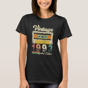 Best of 1993 29 Years Cassette Vintag 29 th B T-Shirt