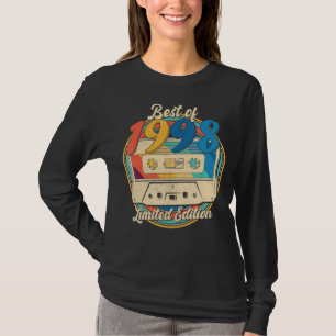 Best of 1998 Cassette Tape 24-jährig 24. Geburtsta T-Shirt