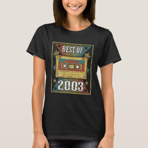 Best of 2003 Retro Vintag Cassette Tape Classic T-Shirt