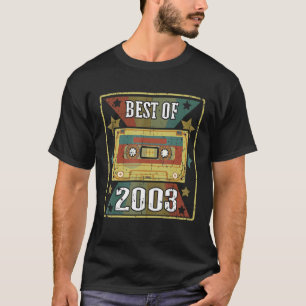 Best of 2003 Retro Vintag Cassette Tape Classic T-Shirt