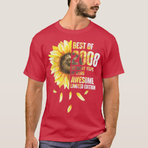 Best of 2008 Sonnenblumenjahr Geburtstag T-Shirt