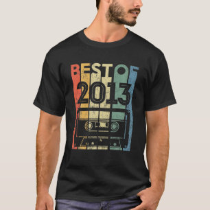 Best of 2013 9-jährige Geschenke Kassette Band 9th T-Shirt
