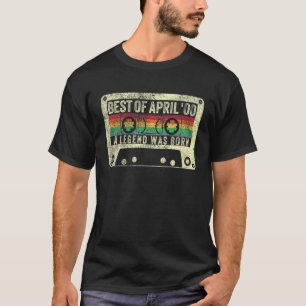 Best of April 2000 20. Geburtstagsgeschenk 20 Jahr T-Shirt