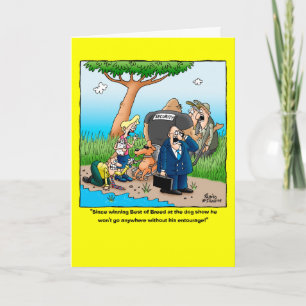 Best of Breed Funny Birthday Card Karte