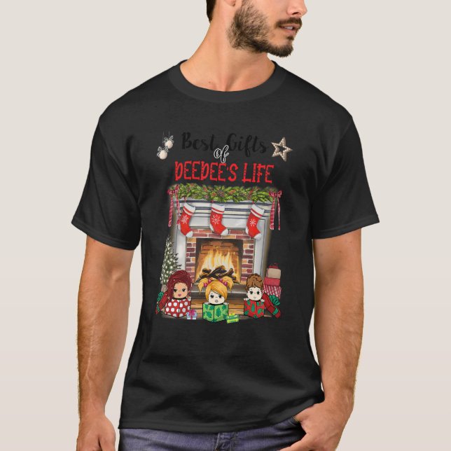 Best of Deedelife Feuerplatz Weihnachten T-Shirt (Vorderseite)