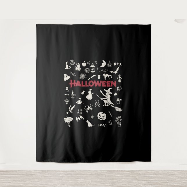 Best of Halloween Wandteppich (Vorderseite)