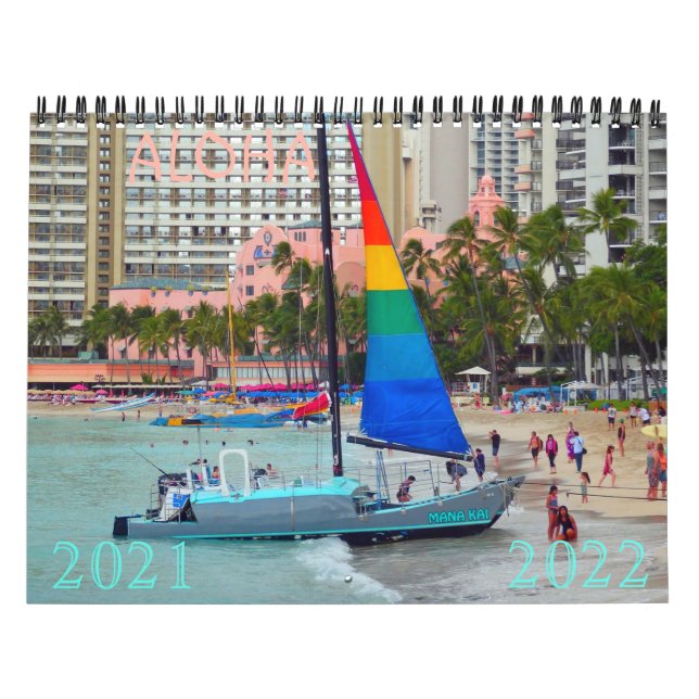 Best of Hawaii 2021-2022 Kalender (Titelbild)