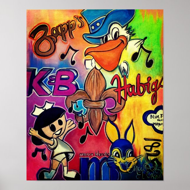 Best of Nola Print by Weihnachten Estes 72Marketin Poster (Vorne)