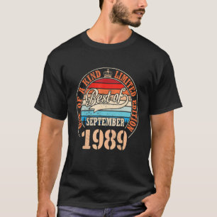 Best of September 1989 One of a Kind Ltd Edition 3 T-Shirt