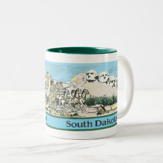 Best of South Dakota Zweifarbige Tasse