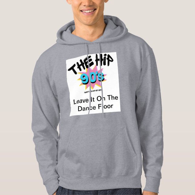 Best of the 90er Jahre Hip Hoodie (Vorderseite)