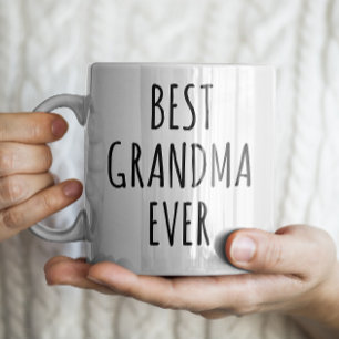 "Best Oma Ever" Einfaches modernes Bauernhaus Kaffeetasse