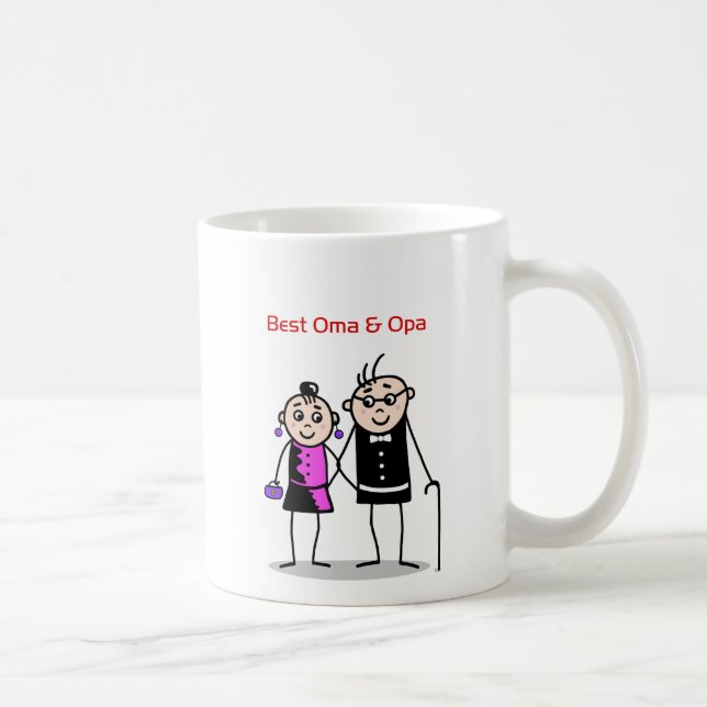 Best Oma & Opa 2.png Kaffeetasse (Rechts)