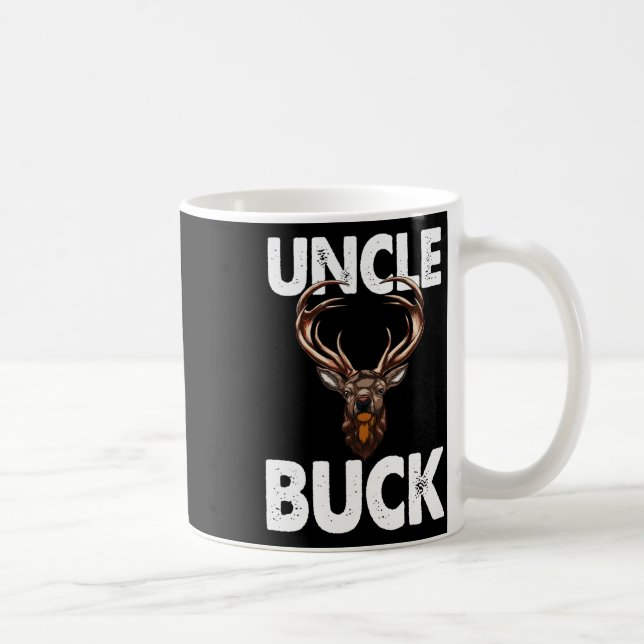 Best Onkel Buck Ever Funny Men Jagd Hirsch Buck Kaffeetasse (Rechts)