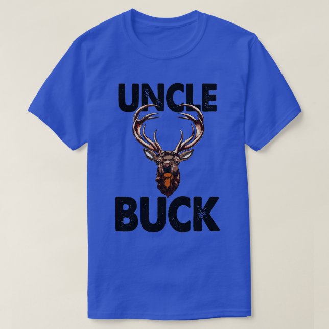 Best Onkel Buck Ever Funny Men Jagd Hirsch Buck T-Shirt (Design vorne)
