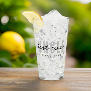 Best Onkel Ever Moderne Elegante Einfache Vater's  Glas