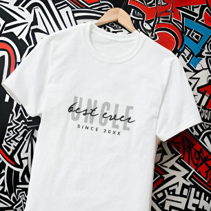 Best Onkel Ever Moderne Elegante Einfache Vater's  T-Shirt