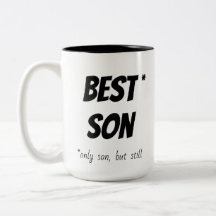 Best Only Son Spaß Tasse
