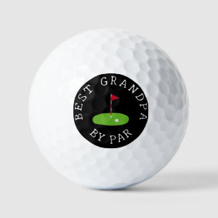 Best Opa by Par Golf Ball - Funny Vatertag