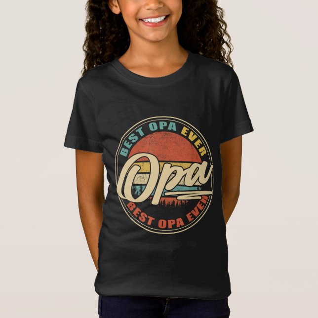 Best Opa Ever Funny Grandpa Geschenke Papa T-Shirt (Vorderseite)