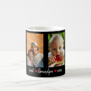 Best Opa jemals Black 4 Foto Custom Kaffeetasse