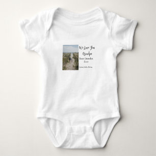 Best Opa jemals Großeltern Foto Geschenke Klassike Baby Strampler