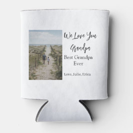Best Opa jemals Großeltern Foto Geschenke Klassike Dosenkühler