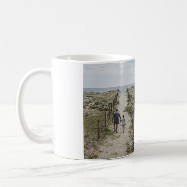 Best Opa jemals Großeltern Foto Geschenke Klassike Kaffeetasse (Links)