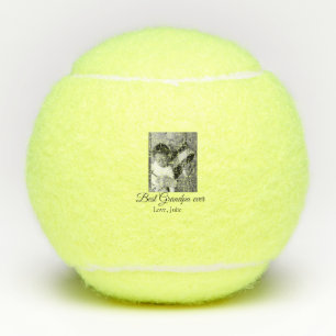 Best Opa jemals Großeltern Foto Geschenke Klassike Tennisbälle