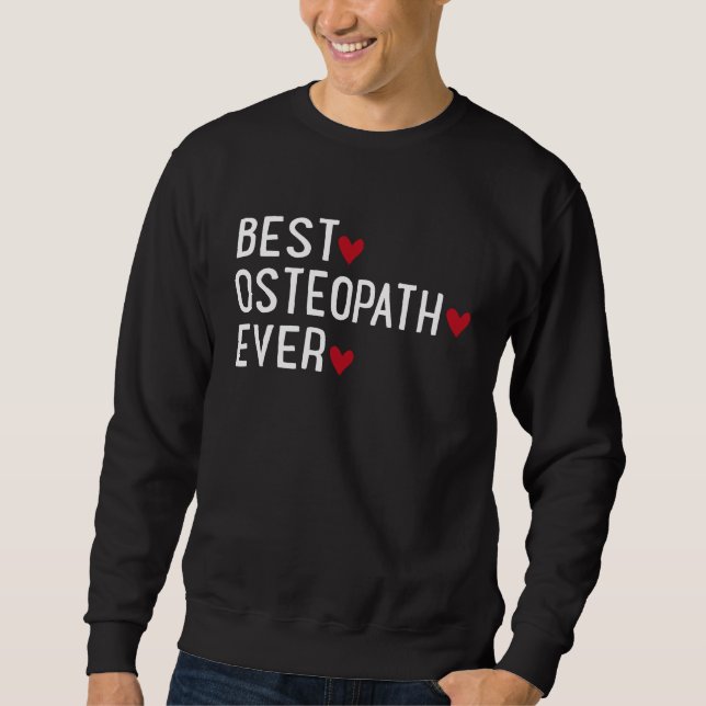 Best Osteopath ever Sweatshirt (Vorderseite)