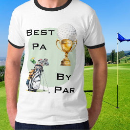 Best Pa by Par Golfer Vater Golf Themenvatertag T-Shirt
