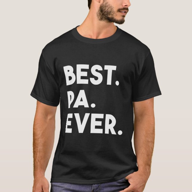 Best Pa je Opa T-Shirt (Vorderseite)