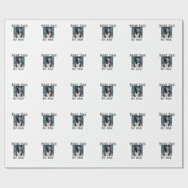 Best Papa by Par Hund Haustier Foto modern einfach Geschenkpapier