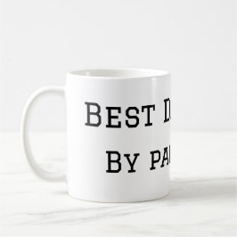 Best Papa by Par Hund Haustier Foto modern einfach Kaffeetasse