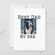 Best Papa by Par Hund Haustier Foto modern einfach