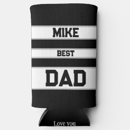 Best Papa Custom minimalistisches Vatertagsgeschen Selters Dosenkühler