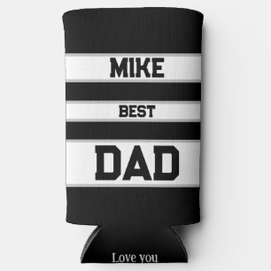 Best Papa Custom minimalistisches Vatertagsgeschen Selters Dosenkühler