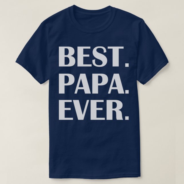 BEST PAPA EVA3 T-Shirt (Design vorne)
