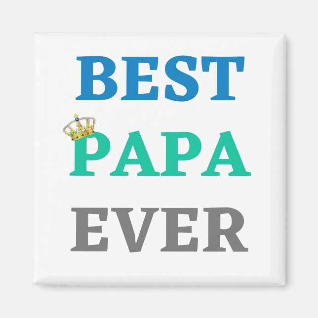 BEST PAPA EVA MAGNET (Vorne)