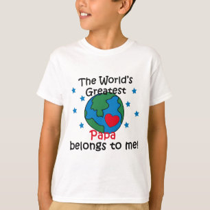 Best Papa gehört mir T-Shirt