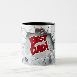 Best Papa Zweifarbige Tasse