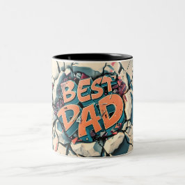 Best Papa Zweifarbige Tasse