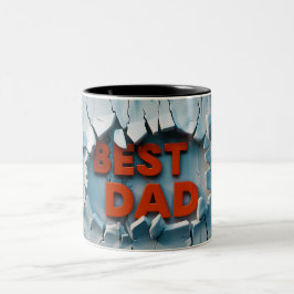 Best Papa Zweifarbige Tasse