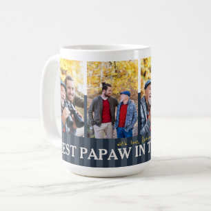Best Papaw in the World Custom Fotos Kaffee Tasse