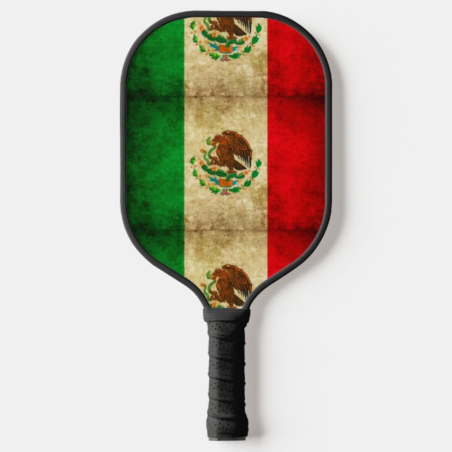 Best Pickleball Paddle mexikanische Flagge Design (Vorderseite)