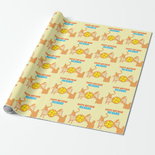 Best Pickleball Player Funny Birthday Party Geschenkpapier